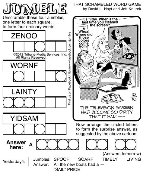 Word Game: Oct. 9, 2023